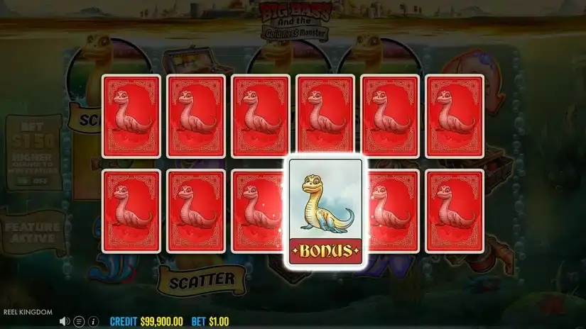 Big Bass & The Gold Ness Monster slot screenshot 3