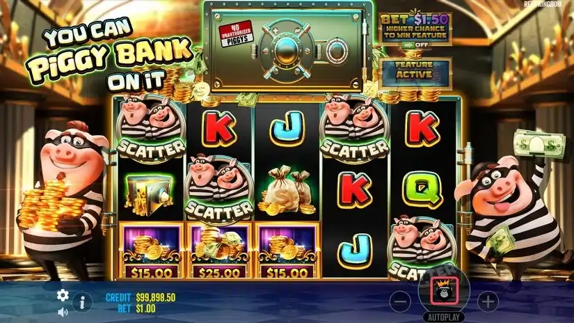 You Can Piggy Bank on It slot screenshot 2