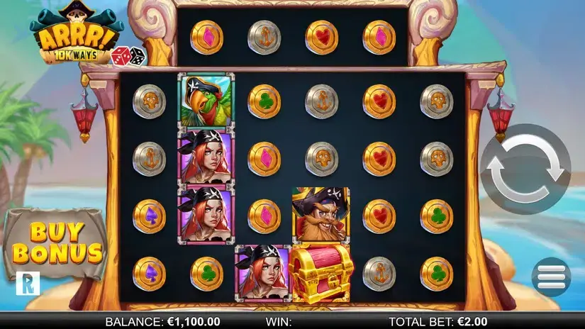 Arrr! 10K Ways slot screenshot 