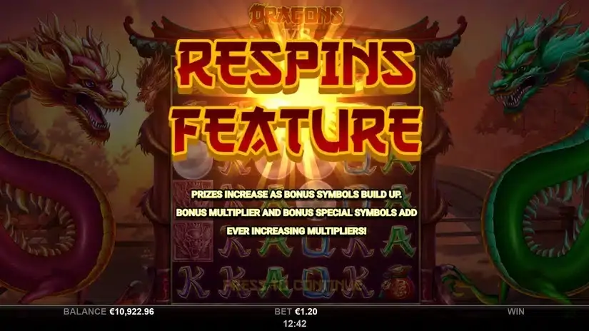 Dragons vs GigaBlox slot screenshot 4