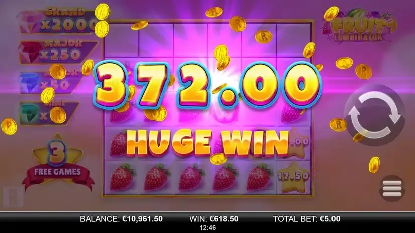 Fruit Combinator slot screenshot 