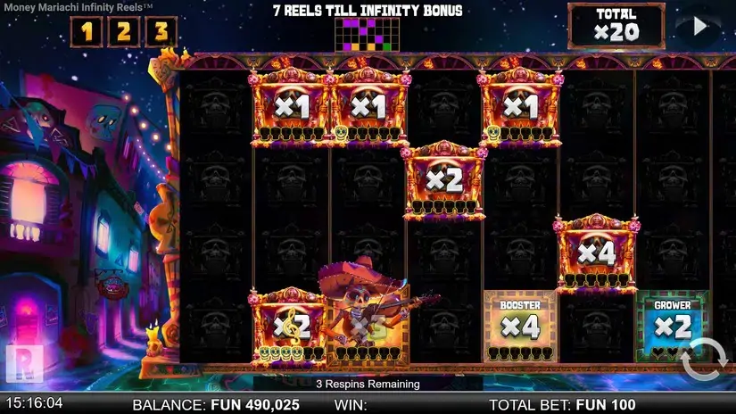 Money Mariachi Infinity Reels slot screenshot 5