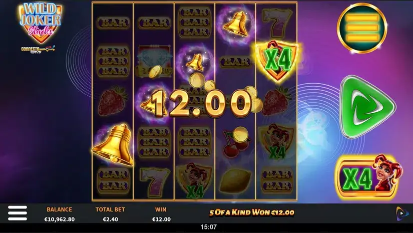 Wild Joker Stacks slot screenshot 5