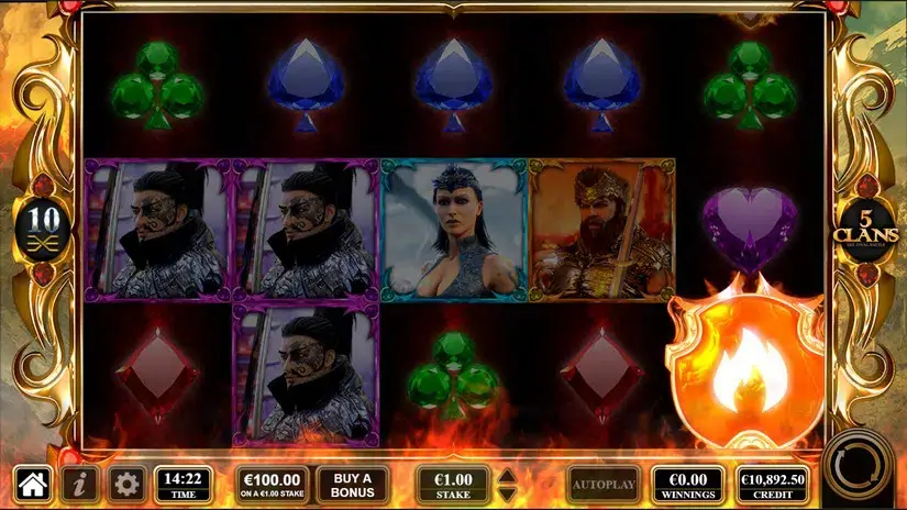 5 Clans The Final Battle slot screenshot 5