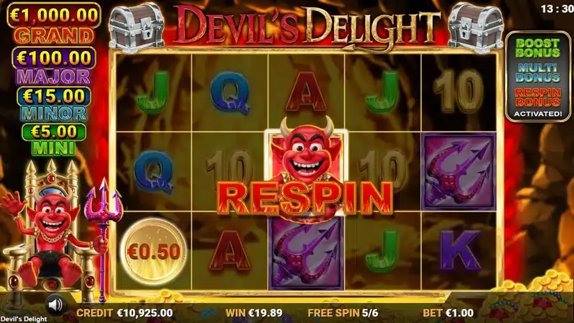 Devil’s Delight slot screenshot 4