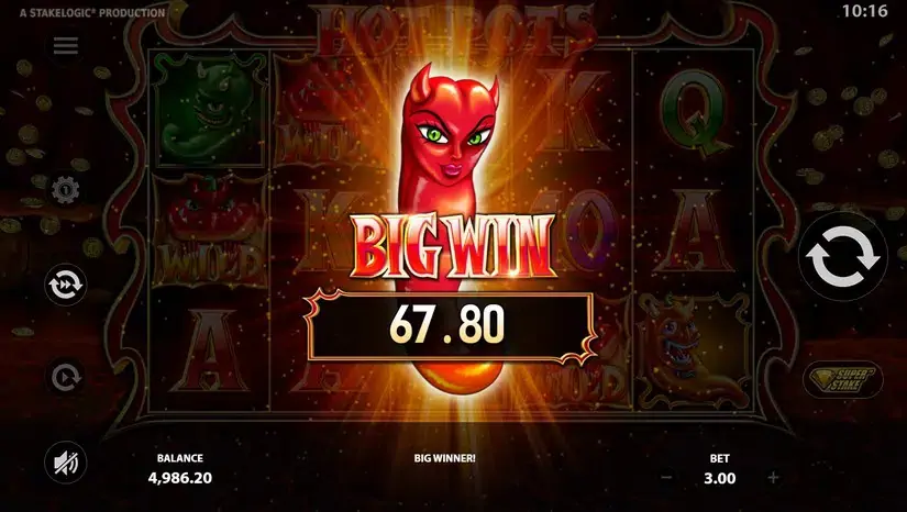 Hot Pots slot screenshot 5