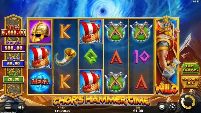 Thor’s Hammer Time slot screenshot 1