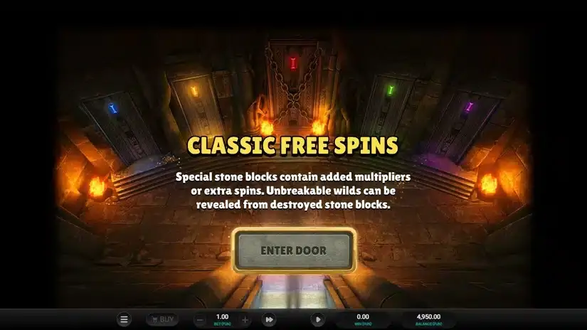 Ancient Tumble slot screenshot 2
