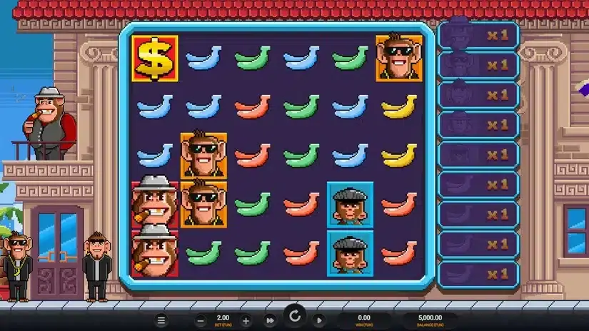 Banana Town Dream Drop slot screenshot 