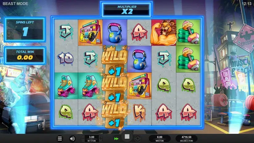 Beast Mode slot screenshot 5