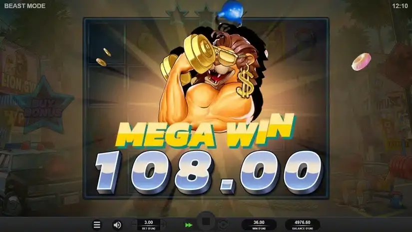 Beast Mode slot screenshot 3