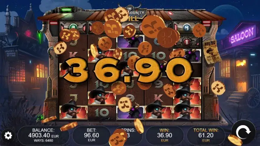 Big Bounty Bill slot screenshot 4