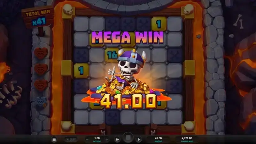 Bone Raiders slot screenshot 