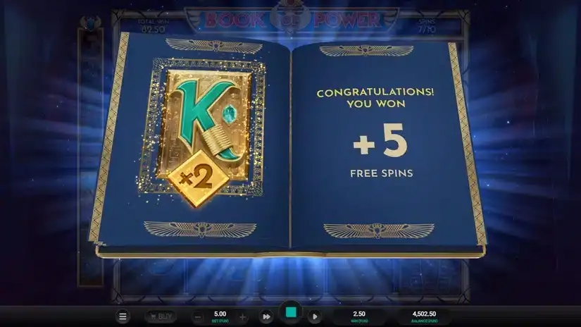 Book of Power slot screenshot 6
