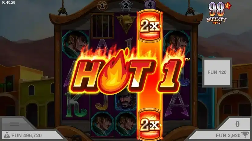 Bounty 98 Hot 1 slot screenshot 6