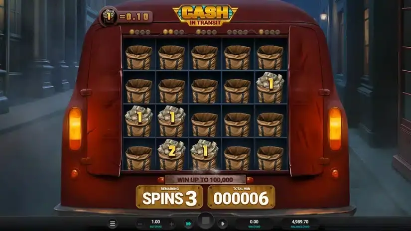 Cash in Transit slot screenshot 3