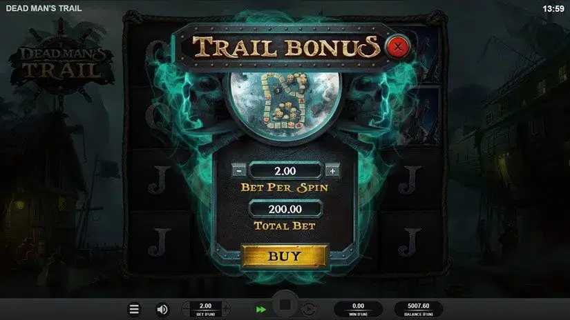 Dead Mans Trail slot screenshot 5