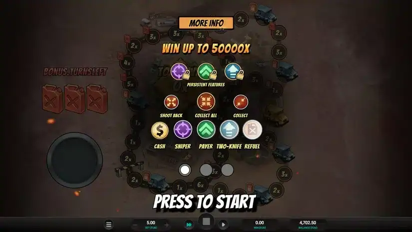 Dead Riders Trail slot screenshot 4