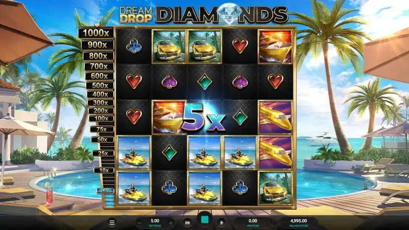 Dream Drop Diamonds slot screenshot 3