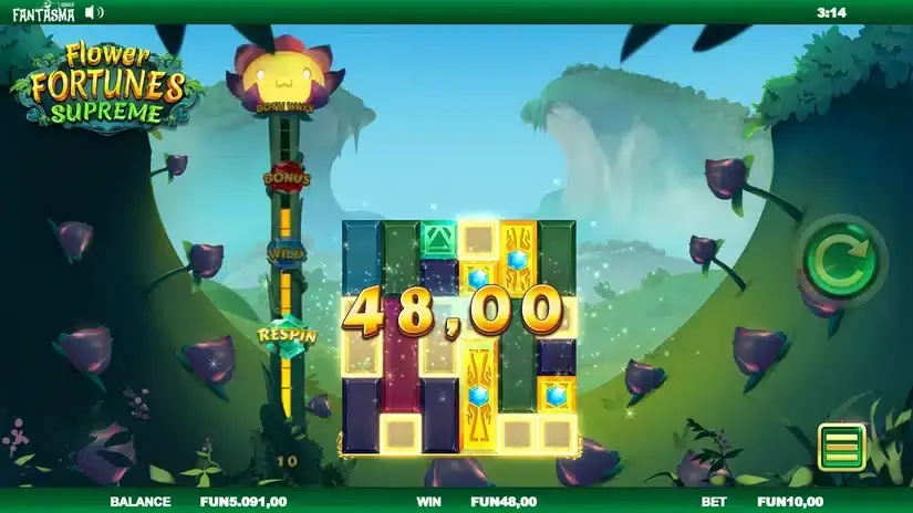 Flower Fortunes Supreme slot screenshot 4