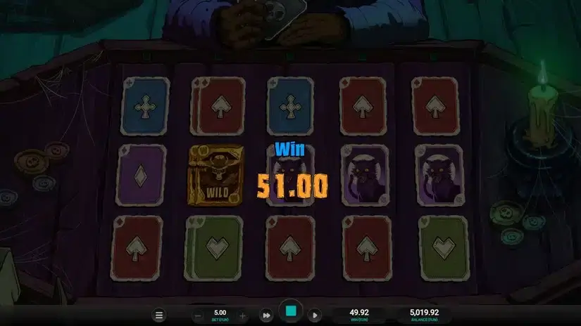 Grim The Splitter Dream Drop slot screenshot 2