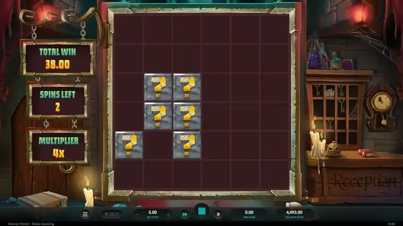 Horror Hotel slot screenshot 6