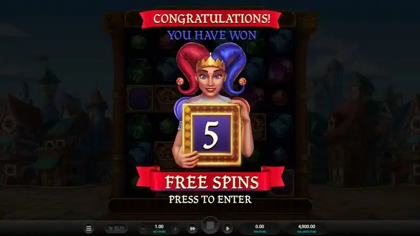 Joker Split slot screenshot 2