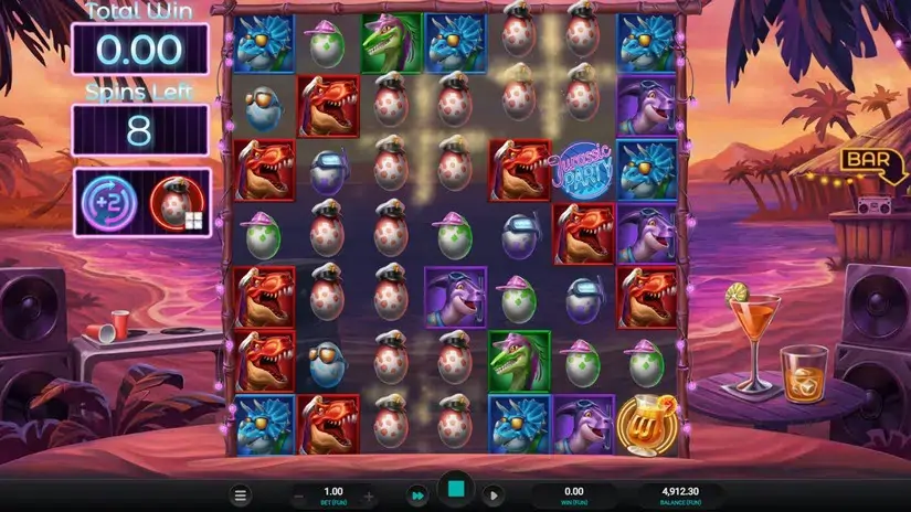 Jurassic Party slot screenshot 7