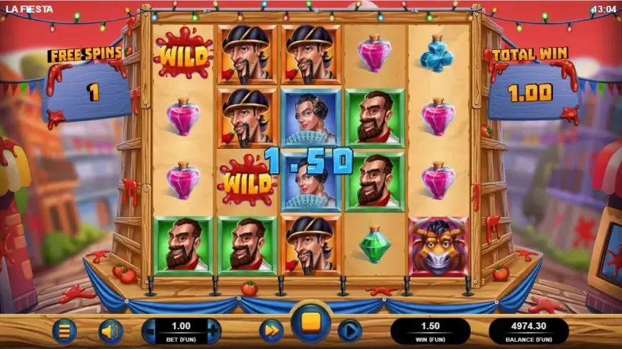 La Fiesta slot screenshot 2