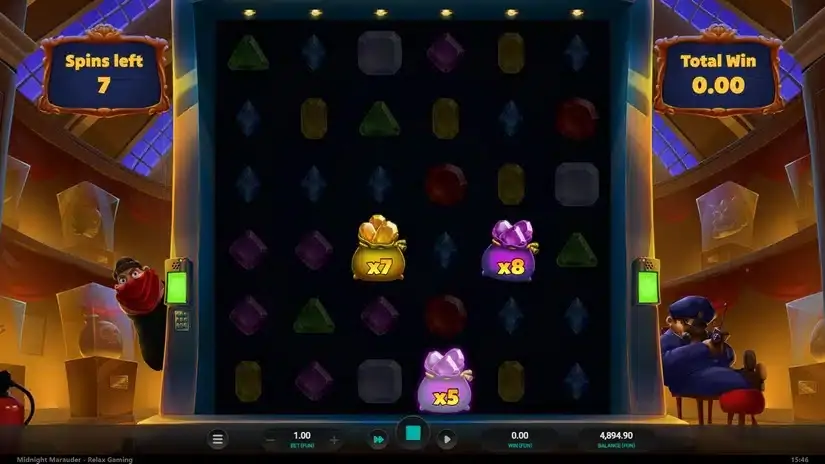 Midnight Marauder slot screenshot 5