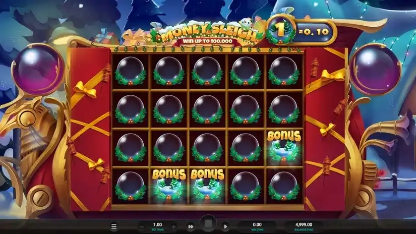 Money Sleigh slot screenshot 