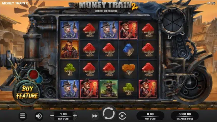 Money Train 2 slot screenshot
