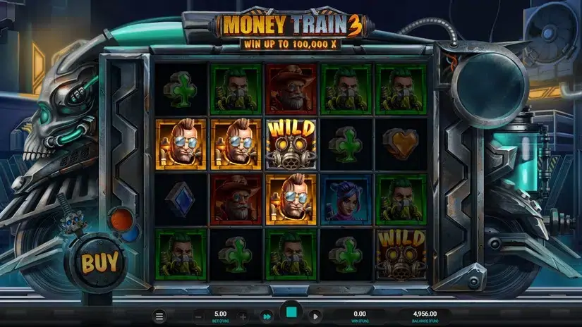 Money Train 3 slot screenshot 2