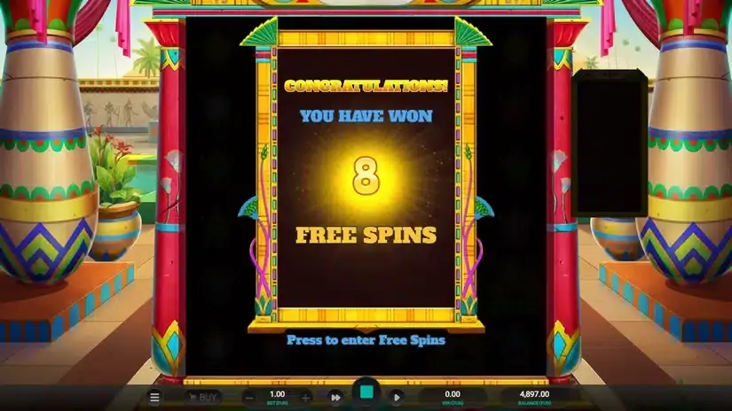 Mummy Multiplier slot screenshot 2