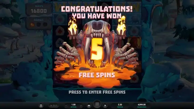 Primal Times slot screenshot 3