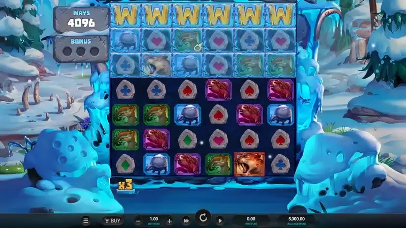 Primal Times slot screenshot 