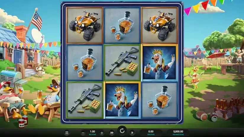 Quackin’ Reels slot screenshot 