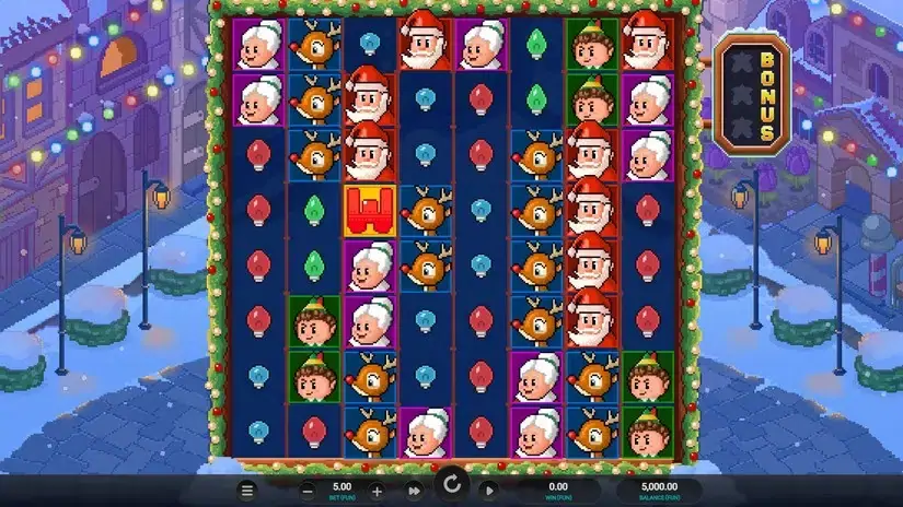Santa’s Stack Dream Drop slot screenshot 