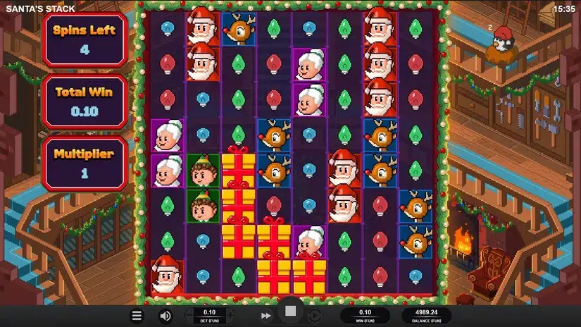 Santa’s Stack slot screenshot 4