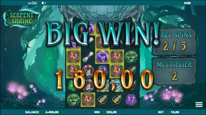 Serpent Shrine slot screenshot 5