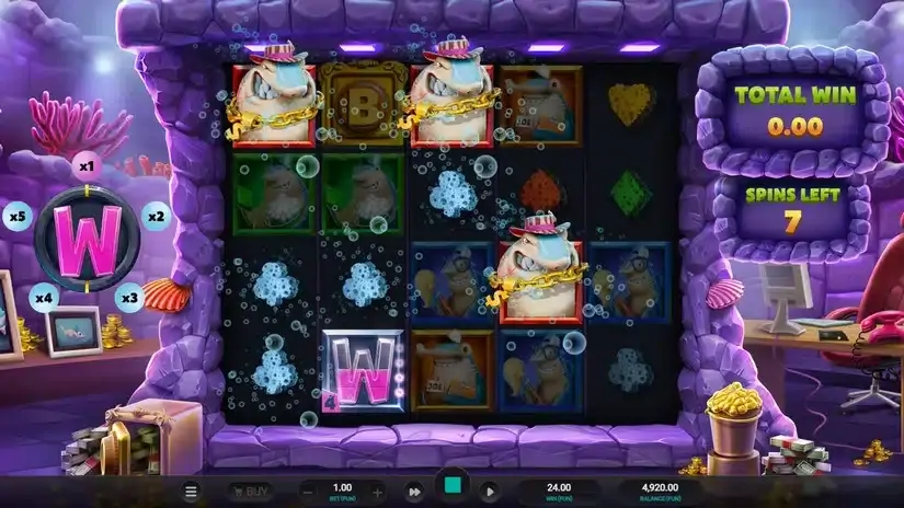 Shark Wash slot screenshot 