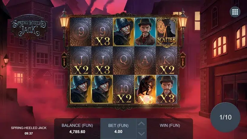 Spring Heeled Jack slot screenshot 5