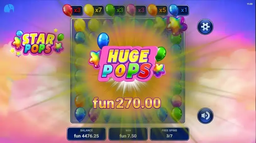 Star Pop slot screenshot 6