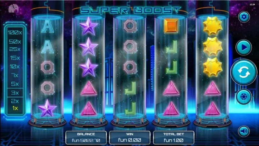 Super Boost slot screenshot 