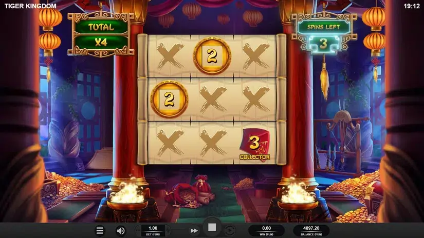 Tiger Kingdom Infinity Reels slot screenshot 5