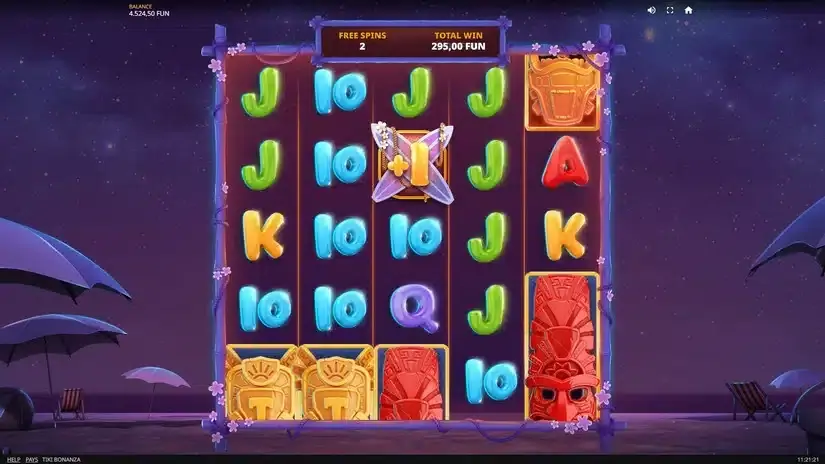 Tiki Bonanza slot screenshot 7