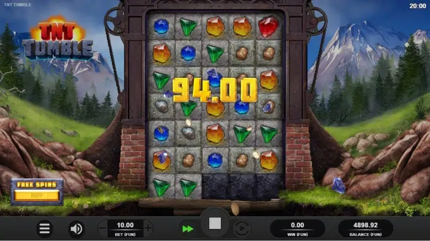 TNT Tumble slot screenshot 3