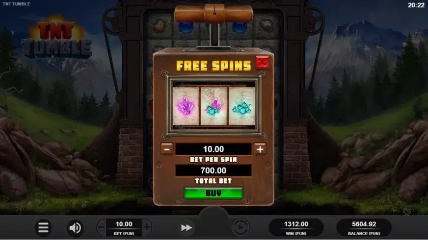TNT Tumble slot screenshot 4