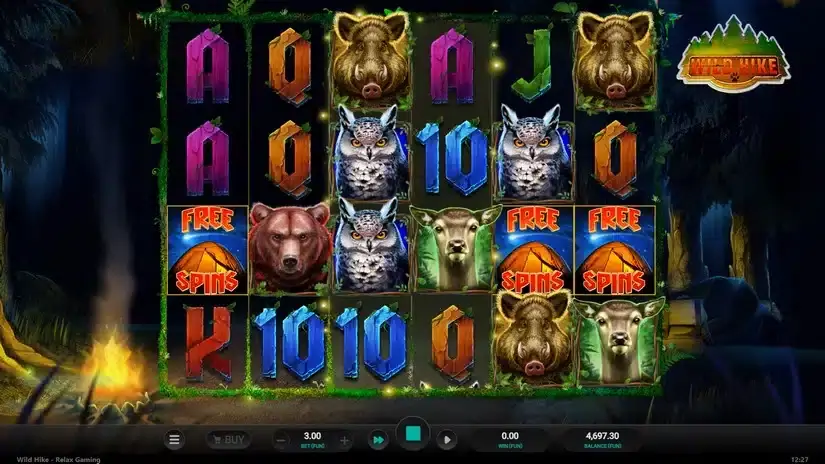 Wild Hike slot screenshot 3