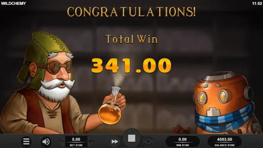 Wildchemy slot screenshot 5